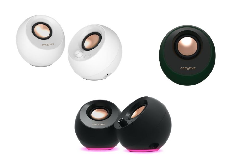 Pebble Pro speakers colour ways