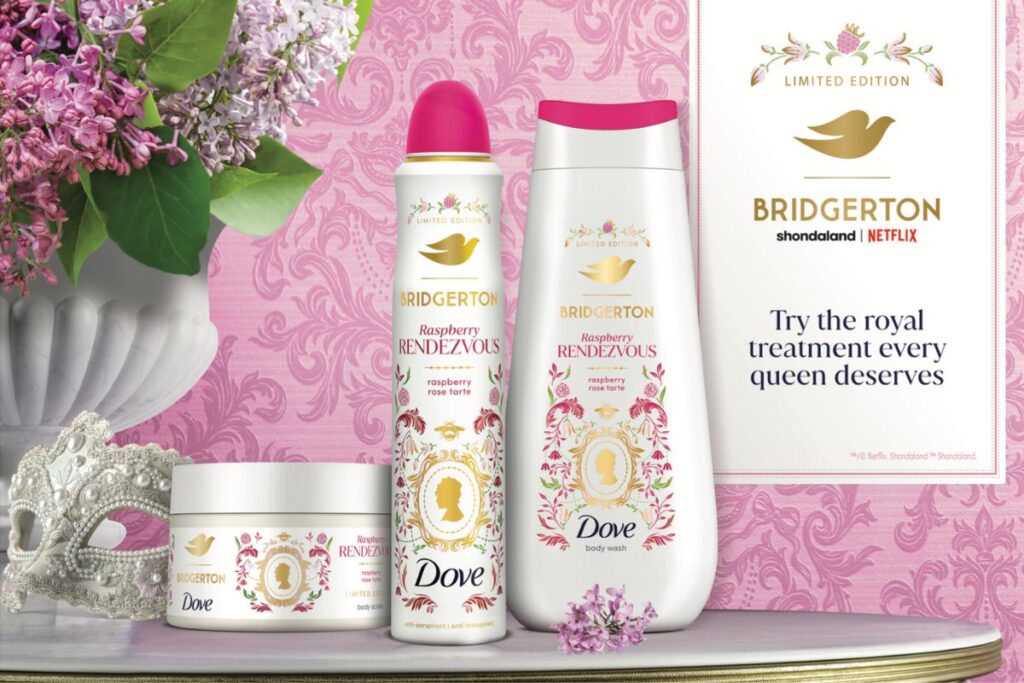 Raspberry Rendezvous from Dove x Bridgerton