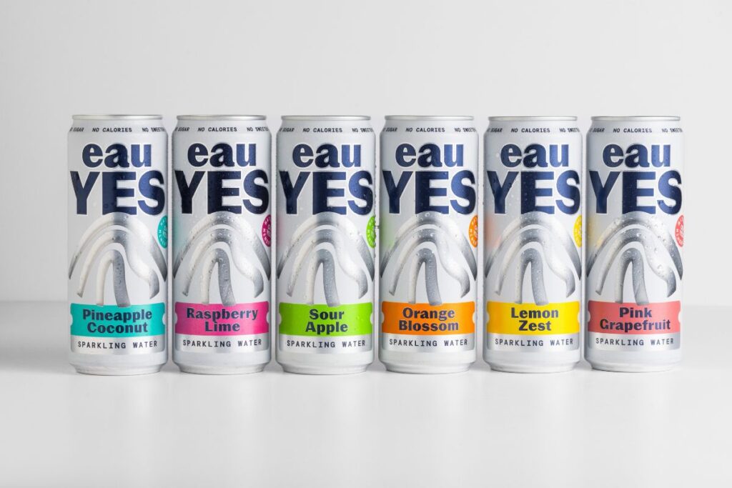 Sparkling Mineral Water from eauYES