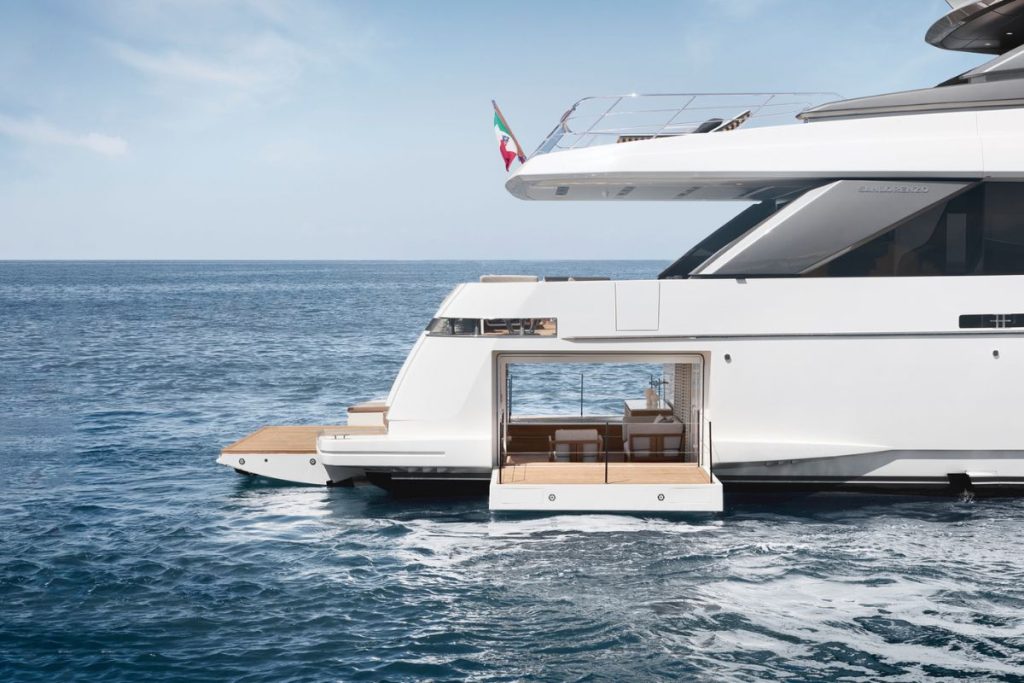 Italian Yacht design by Sanlorenzo