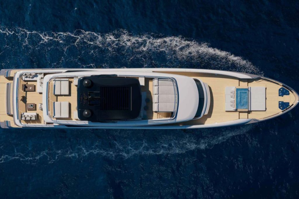Italian Yacht design by Sanlorenzo