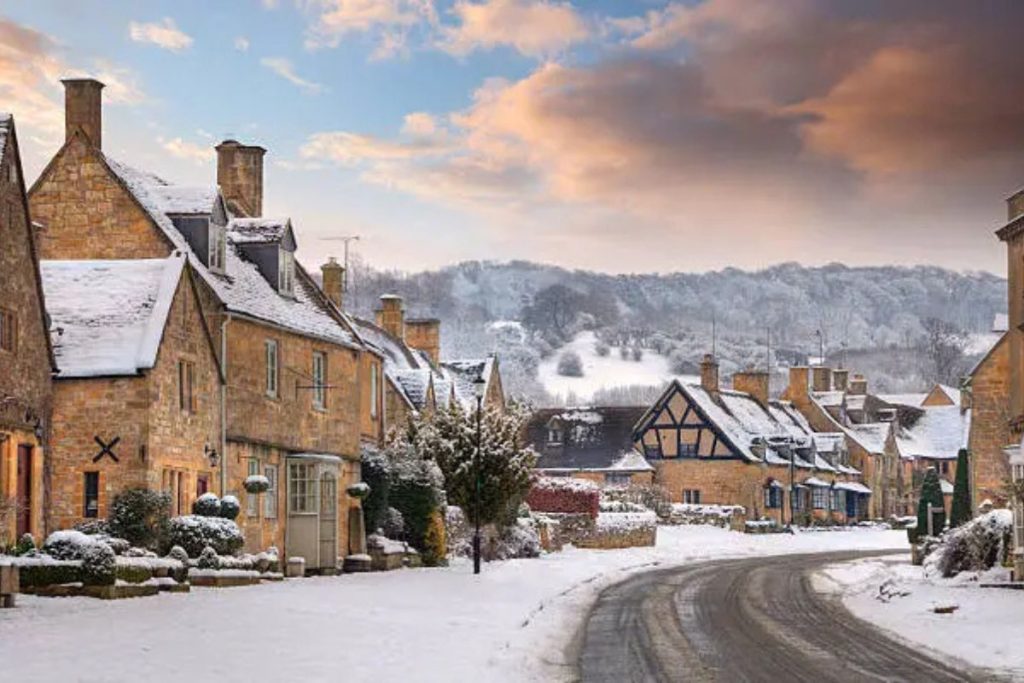 UK winter holiday Cotswolds