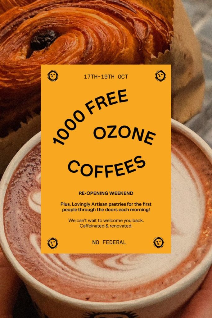 Federal café Manchester free drinks