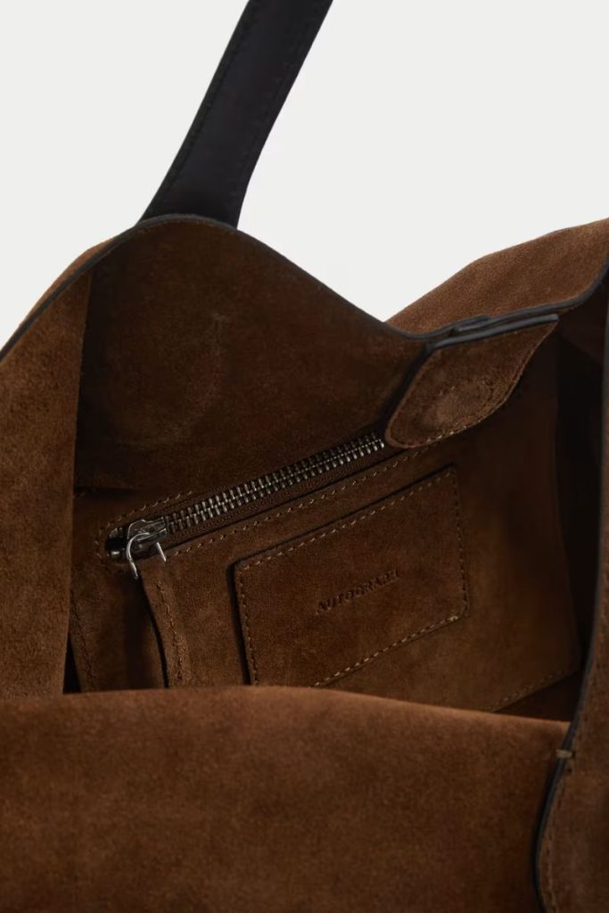 win a suede oversized tote bag