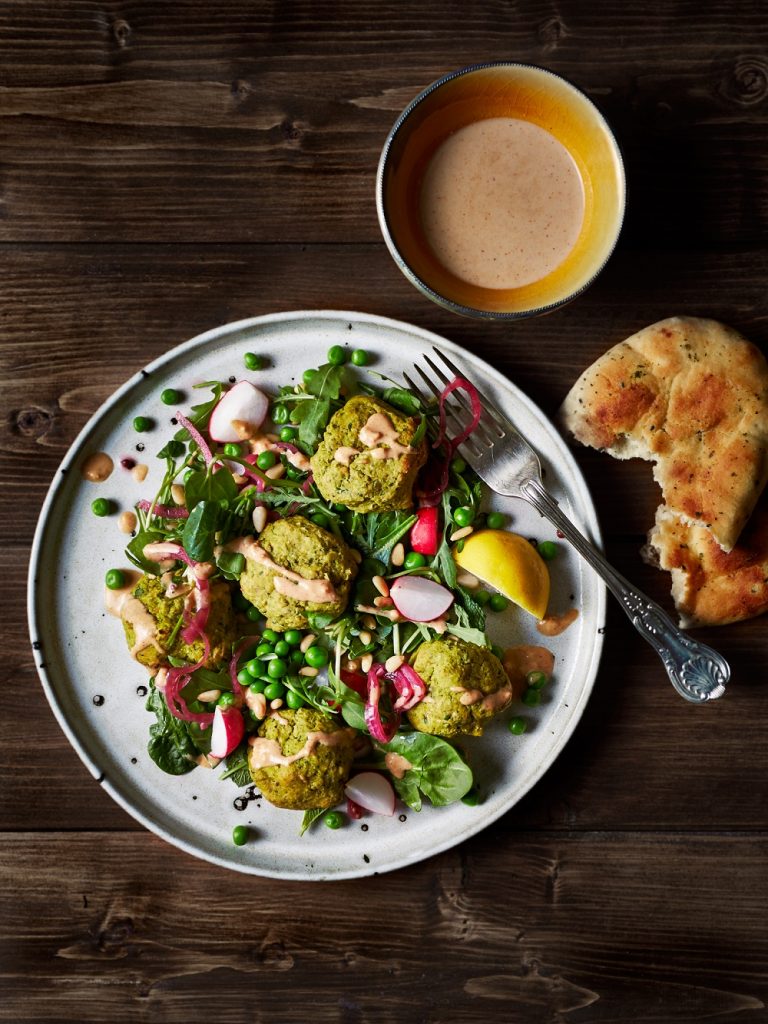 peri peri pea falafel yes peas