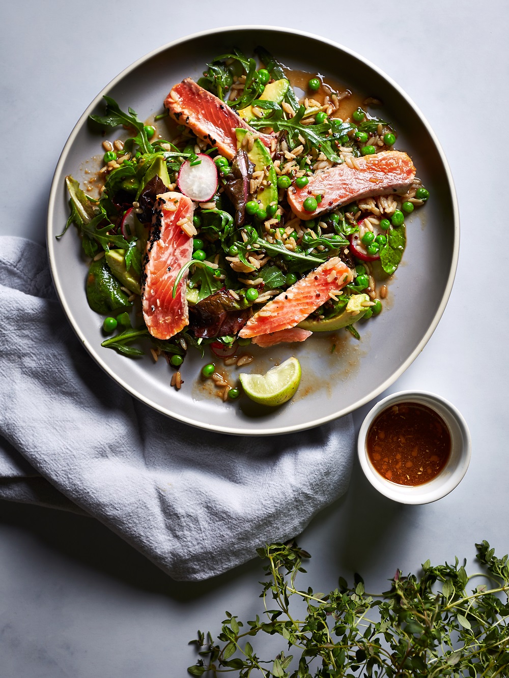 Yes Peas! Salmon Sashimi